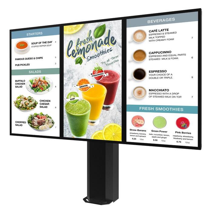 Peerless-AV KOF555-3 Outdoor Digital Menu Board für 3x55'(140cm)