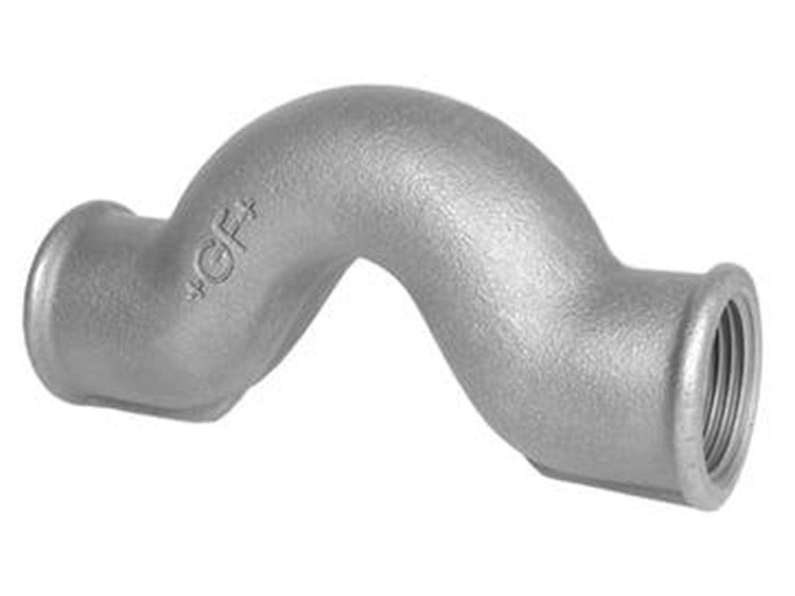 +GF+ Crossover bend black for f 3/4 x 3/4