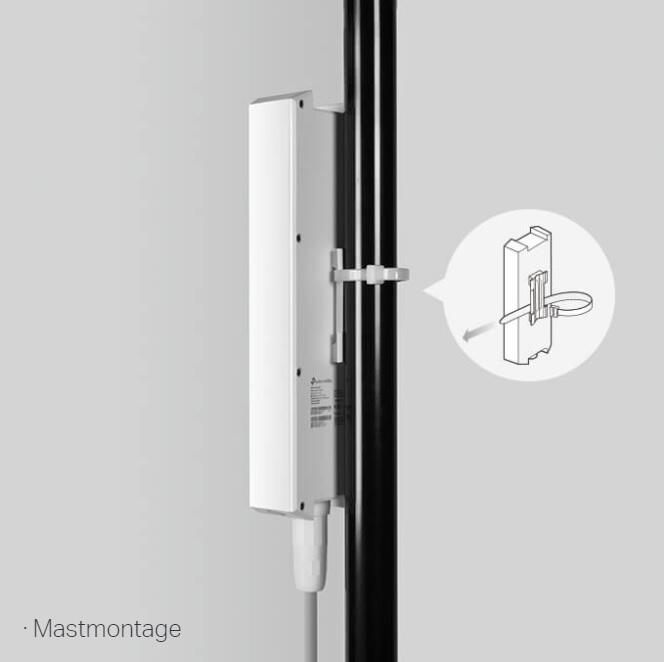 TP-Link EAP610 AX1800 Indoor/Outdoor Dual Band WiFi 6 Omada Accesspoint