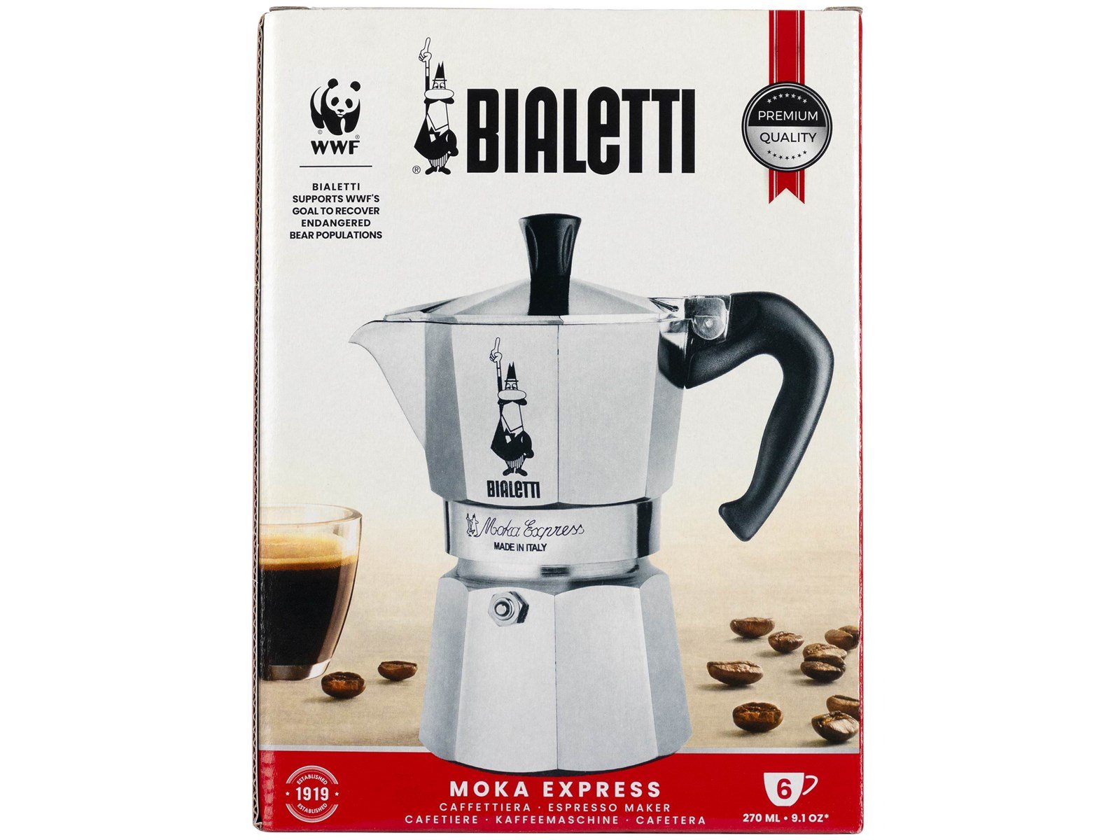 Bialetti Moka Express 6 cups