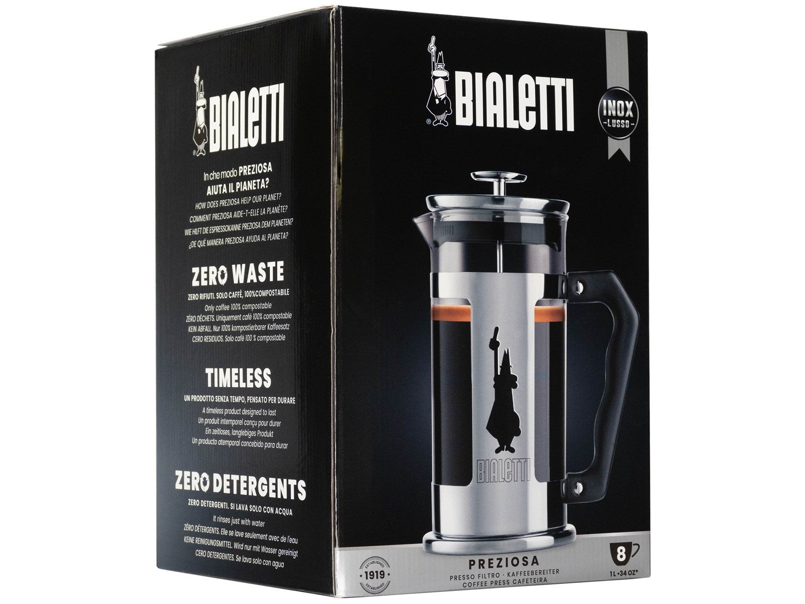 Bialetti Preziosa 8 cups/1000 ml