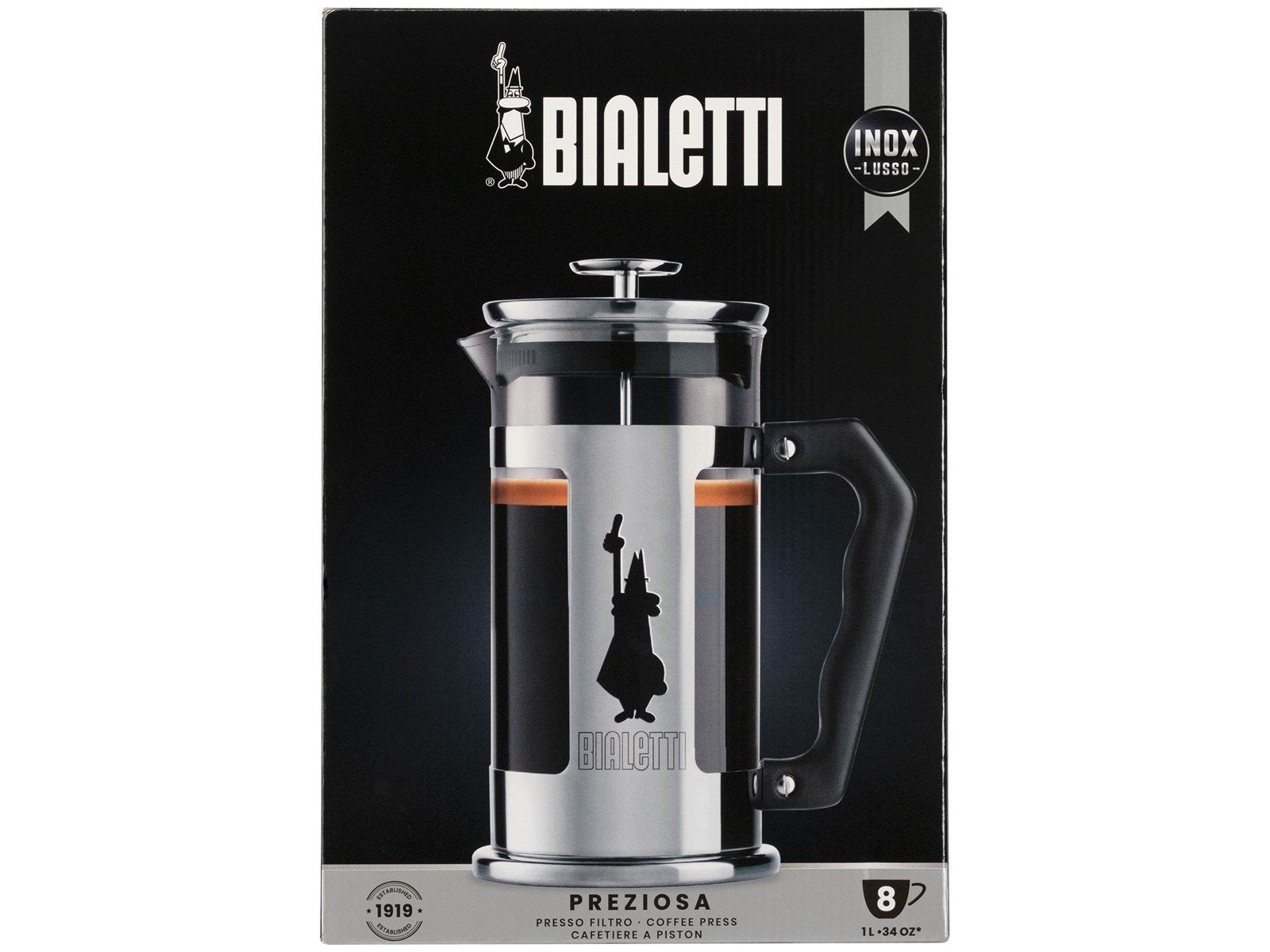 Bialetti Preziosa 8 cups/1000 ml