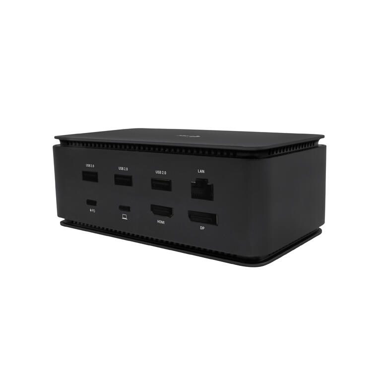 I-TEC USB 4.0 Metal Docking station Dual 4K mit Power Delivery 80W