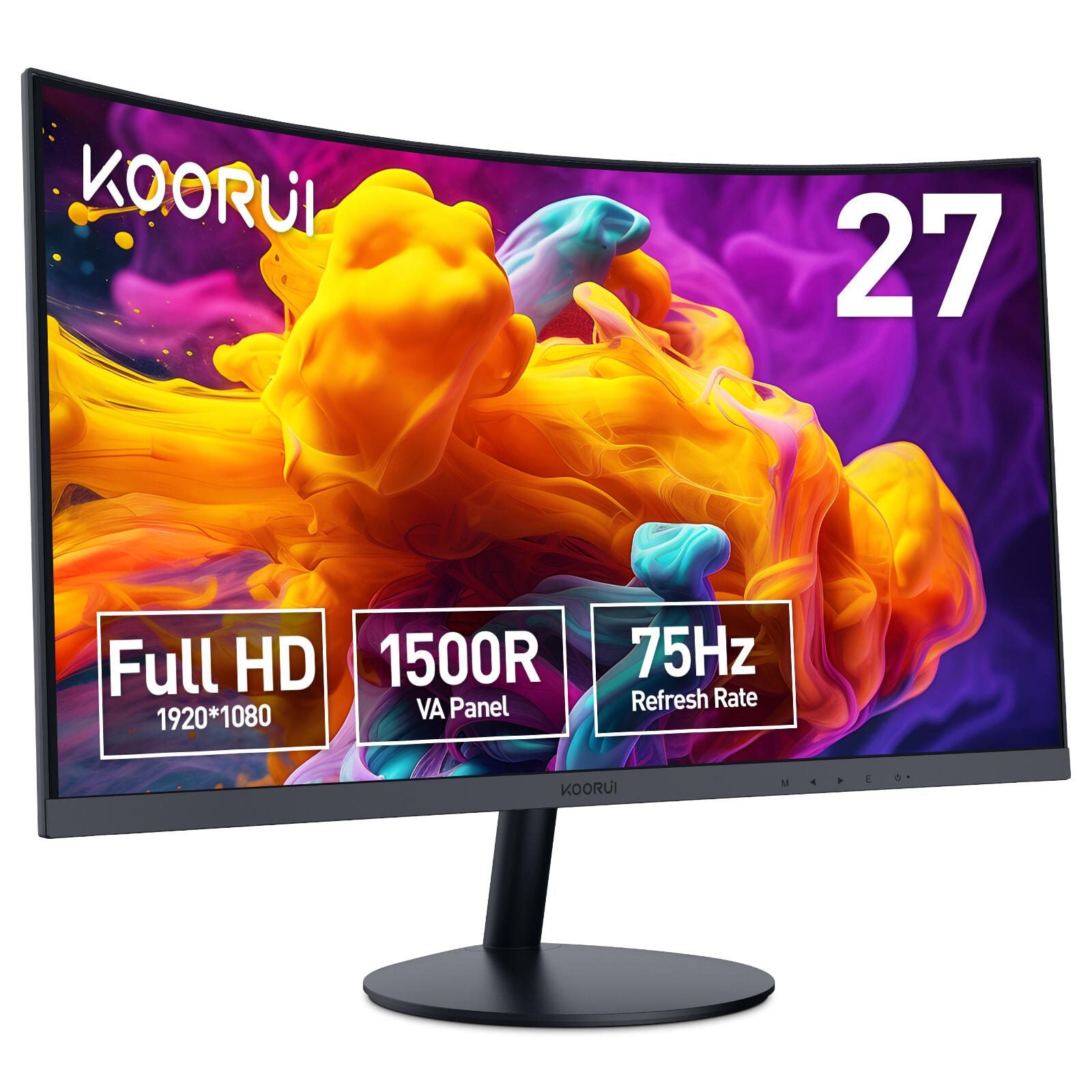 KOORUI 27N5CA Curved-Monitor 68,59 cm (27 Zoll)