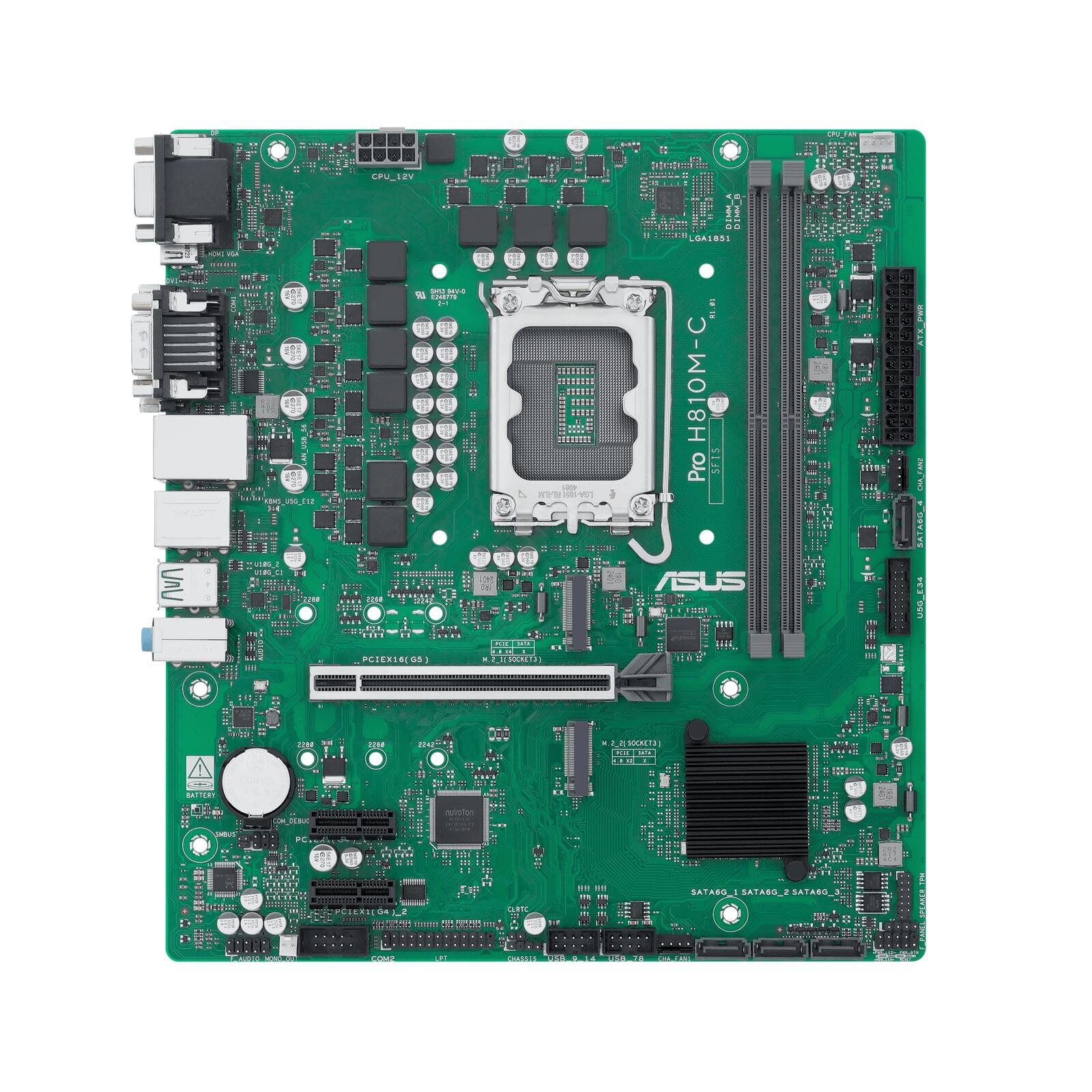 ASUS PRO H810M-C-CSM Business Mainboard