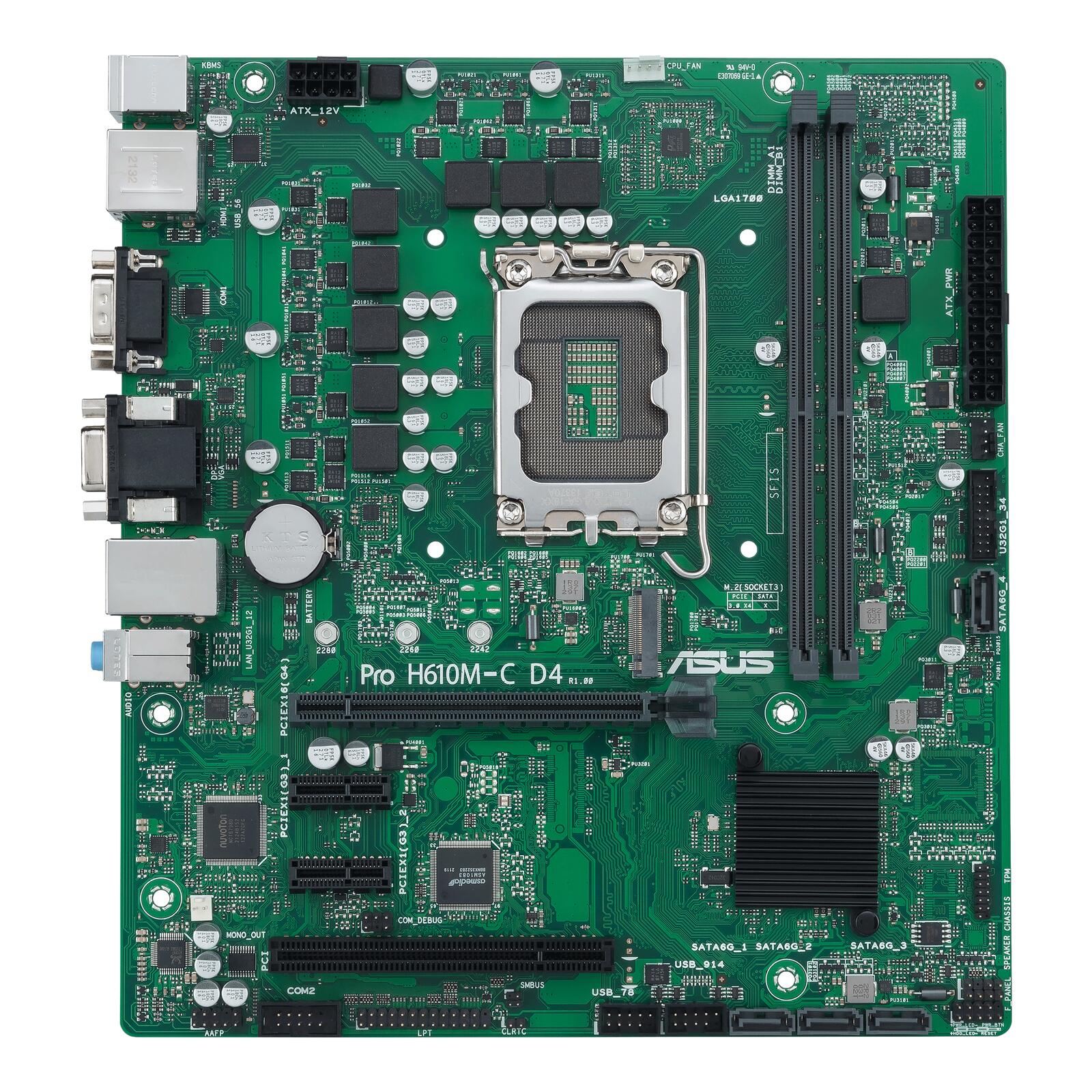 ASUS Pro H610M-C D4-CSM