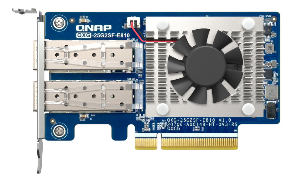 QNAP QXG-25G2SF-E810 Netzwerkadapter PCIe 25GBE SFP28