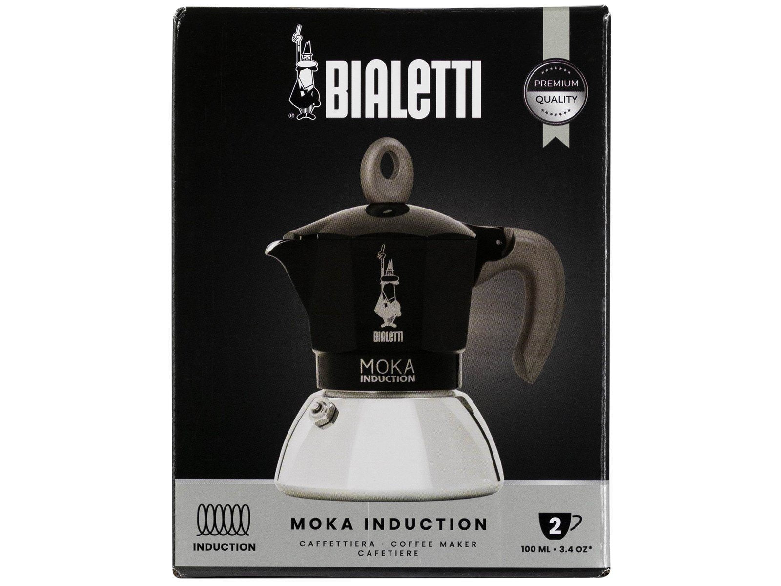 Bialetti Moka Induction 2.0 - 2 cups
