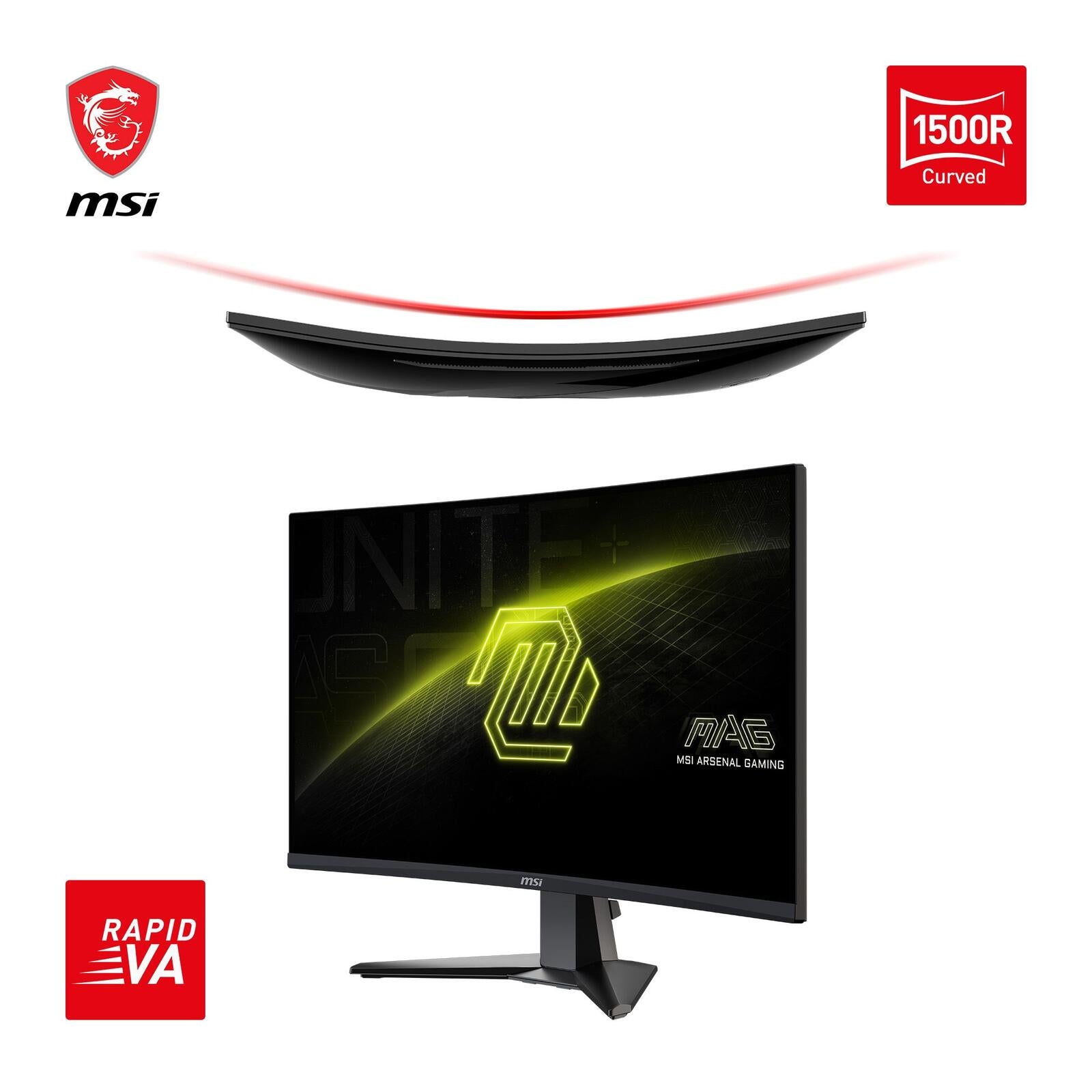 MSI MAG 27CQ6FDE Curved Gaming Monitor 69 cm (27')