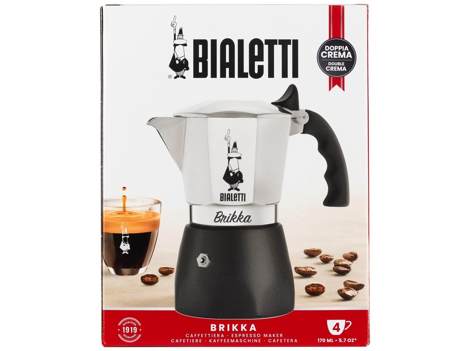 Bialetti Brikka 2.0 - 4 cups