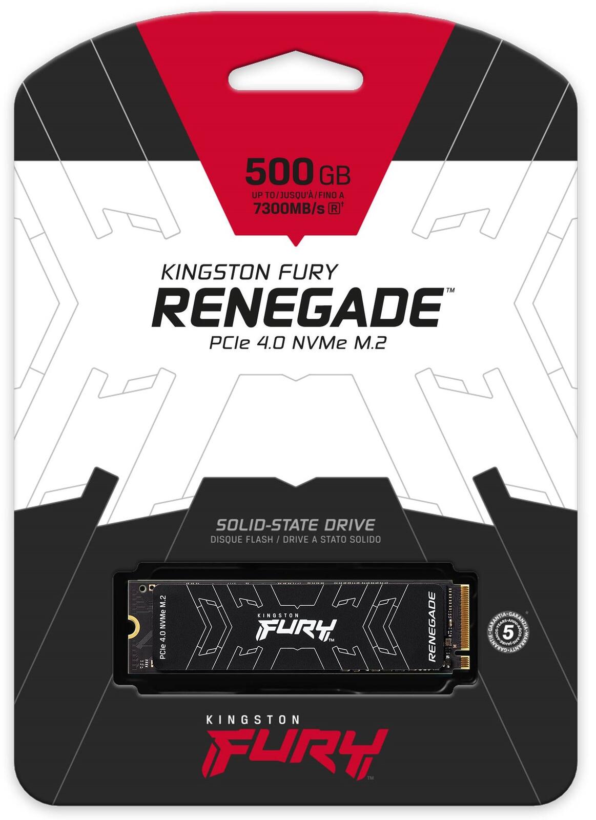 Kingston FURY Renegade SSD - 500GB