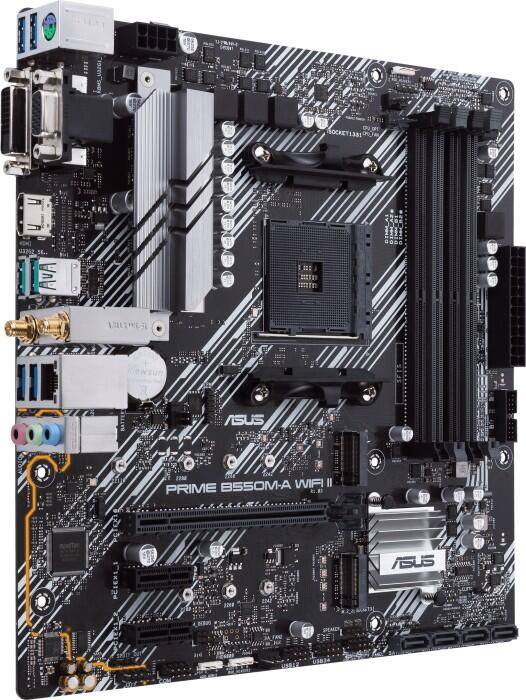 ASUS PRIME B550M-A WIFI II Gaming Mainboard Sockel AM4