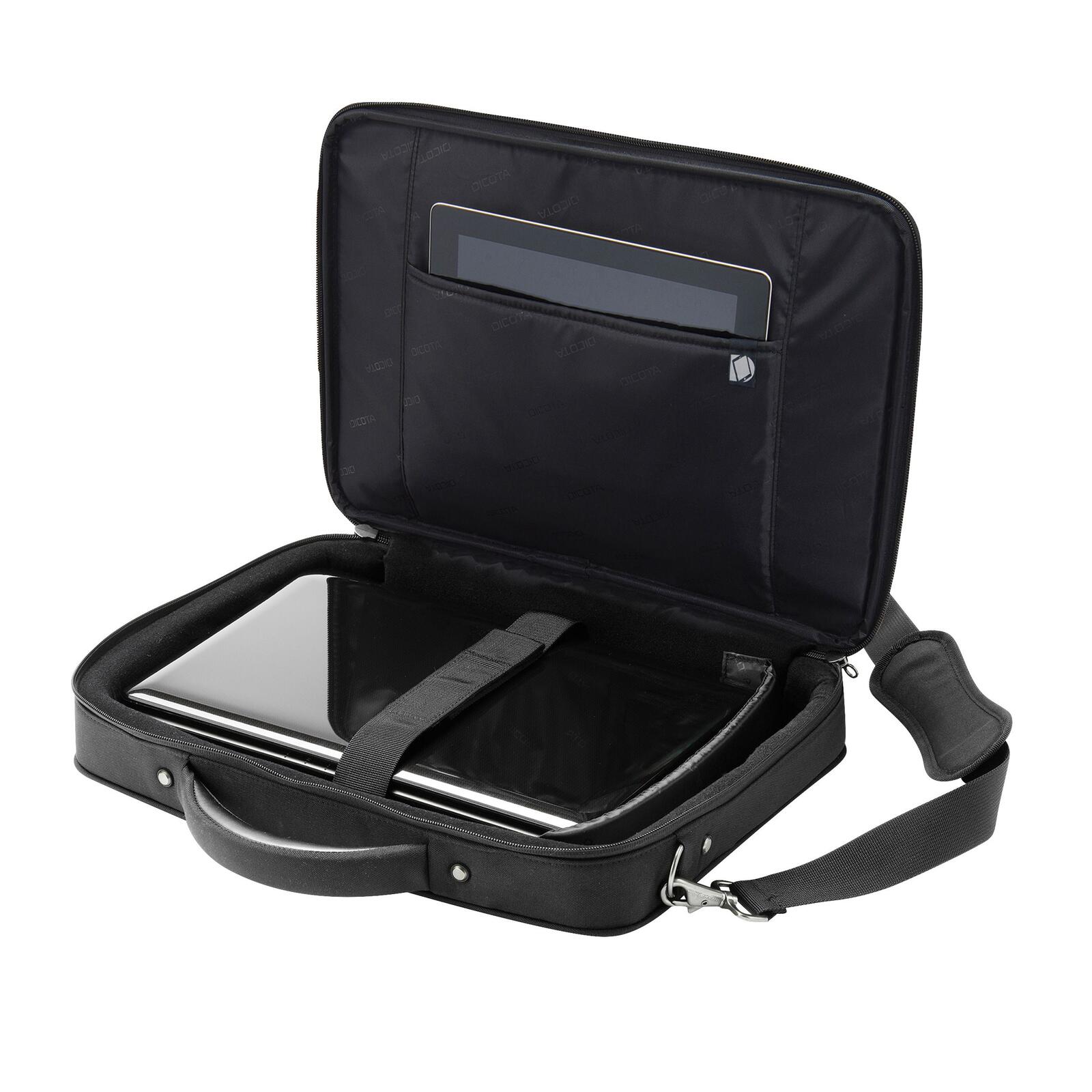 DICOTA Eco Multi Compact 14'-15,6' Notebook-Tasche - Schwarz