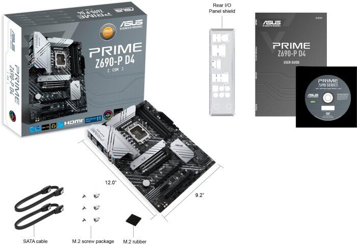 ASUS PRIME Z690-P D4-CSM ATX LGA1700-Sockel
