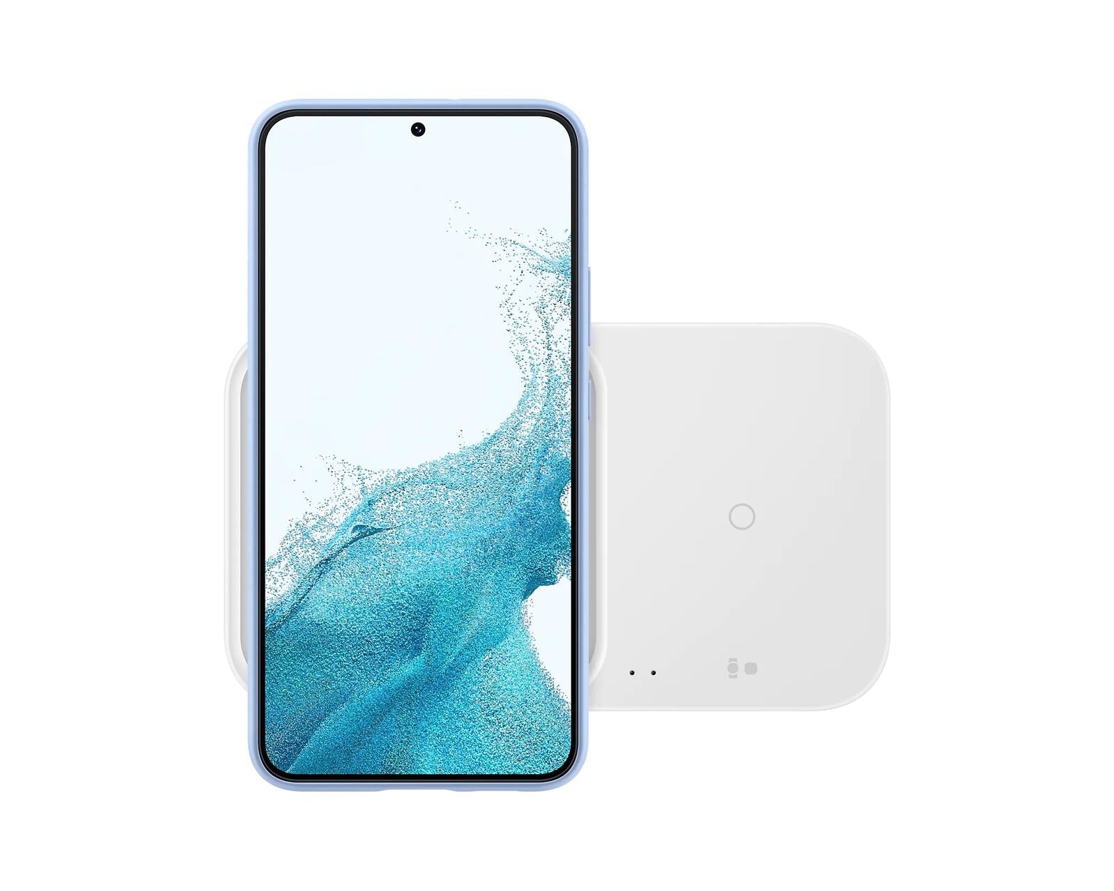Samsung Wireless Charger Duo EP-P5400 - Induktive Ladestation (Weiß)