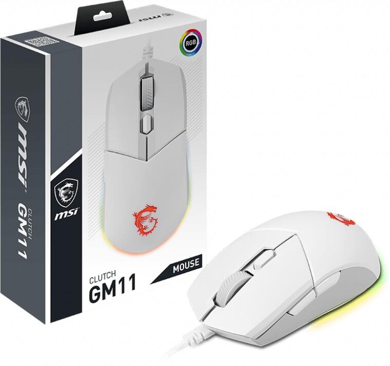 MSI Clutch GM11 White