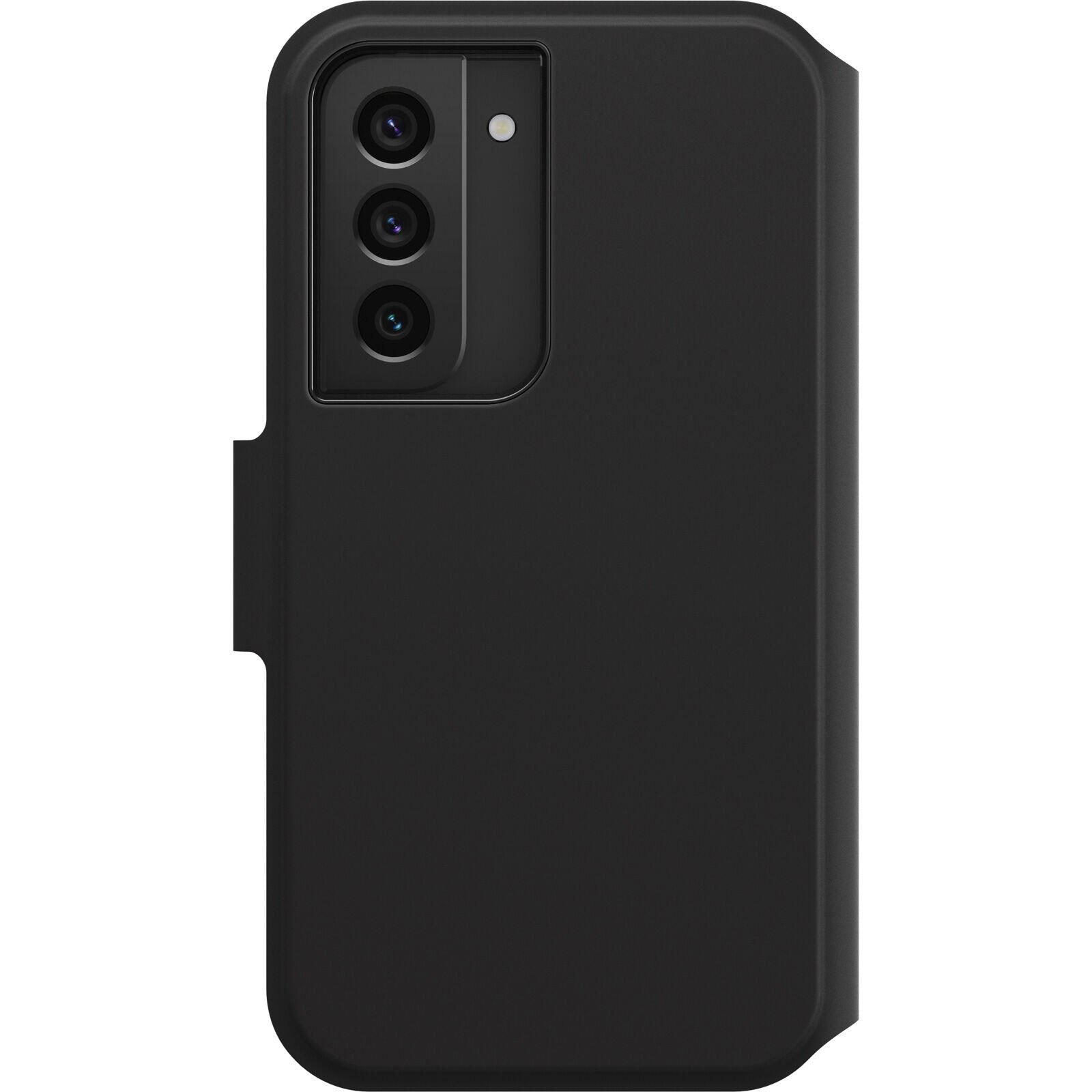 OtterBox Strada Via Series Schutzhülle für Samsung Galaxy S22 (Schwarz)