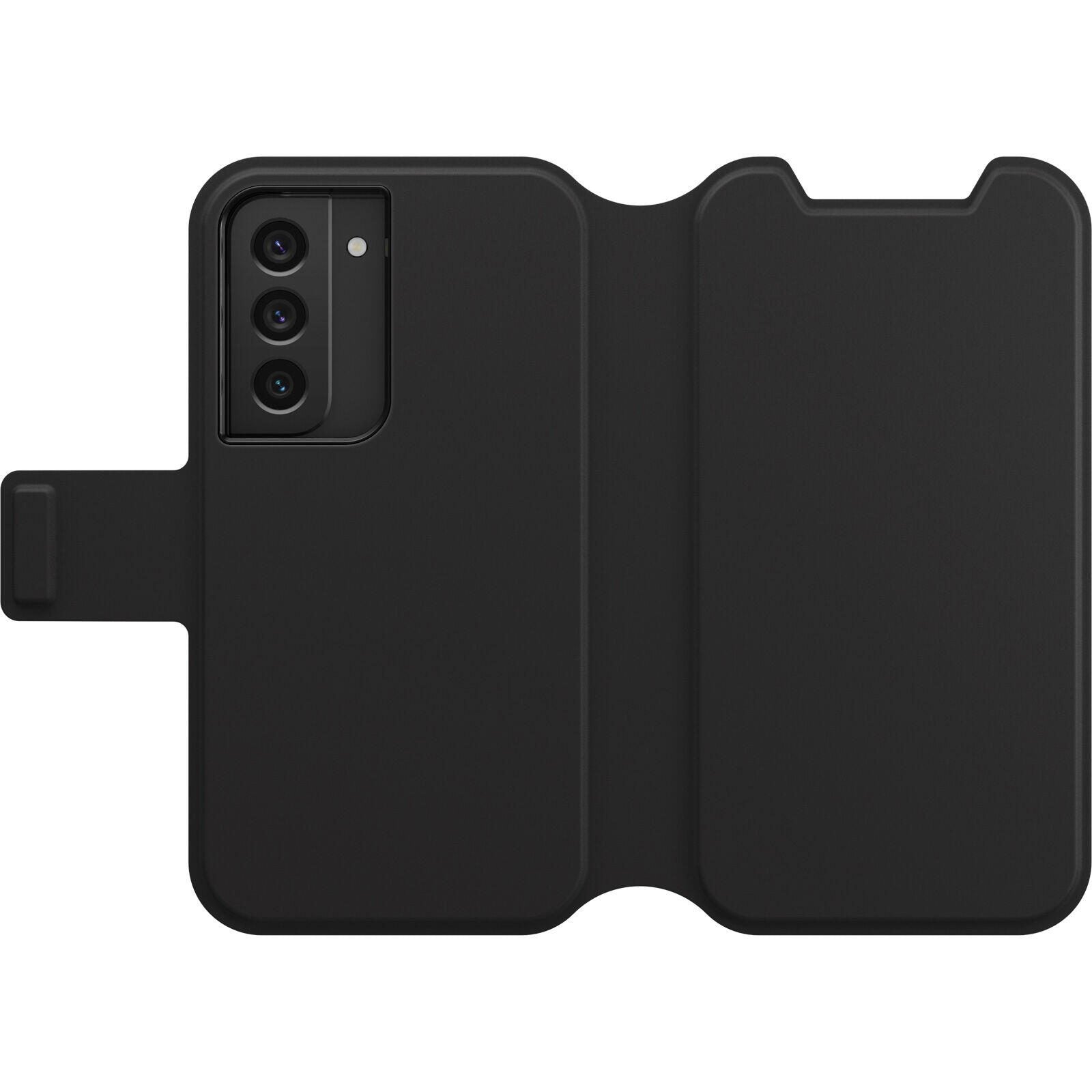 OtterBox Strada Via Series Schutzhülle für Samsung Galaxy S22 (Schwarz)