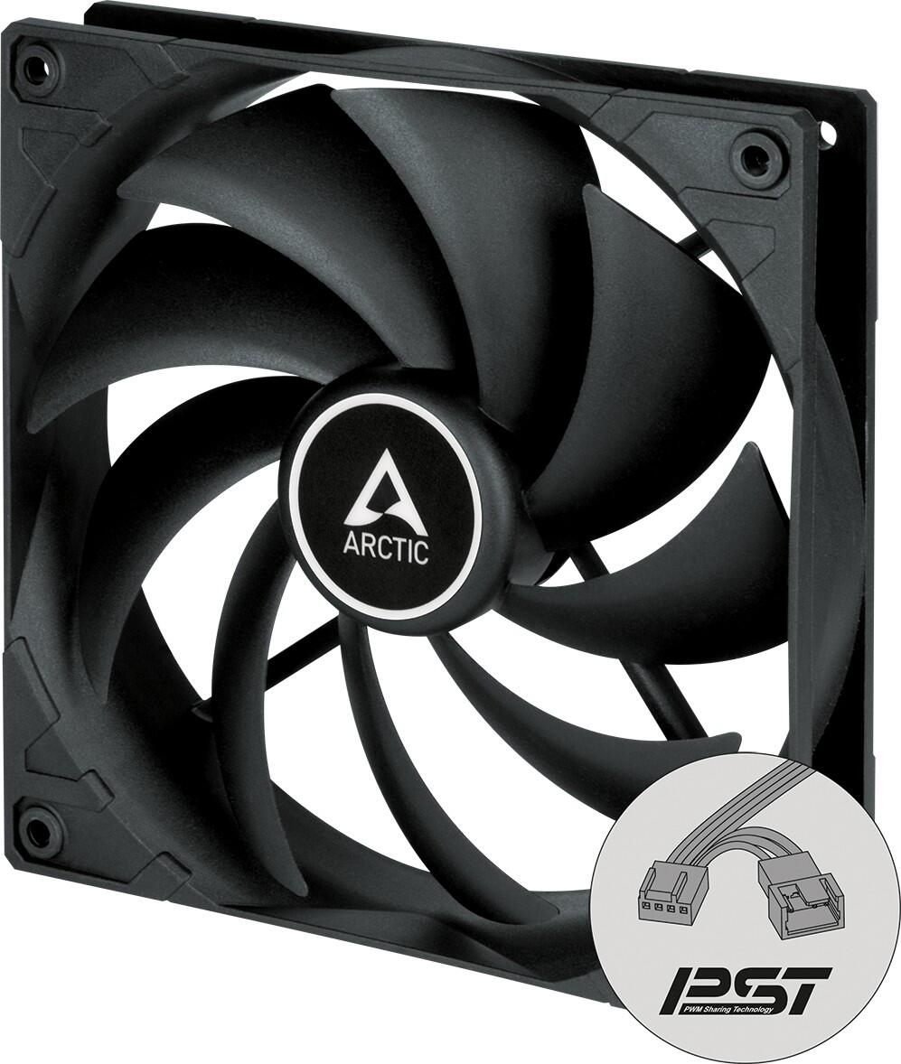 Arctic F14 PWM PST CO Schwarz - 140 mm