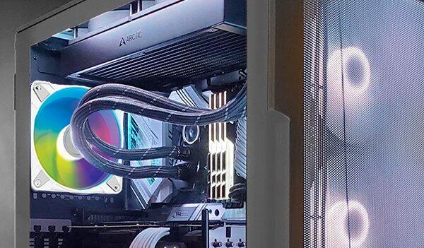 Arctic P12 PWM PST ARGB 0dB Weiß (3er-Pack) - 120 mm