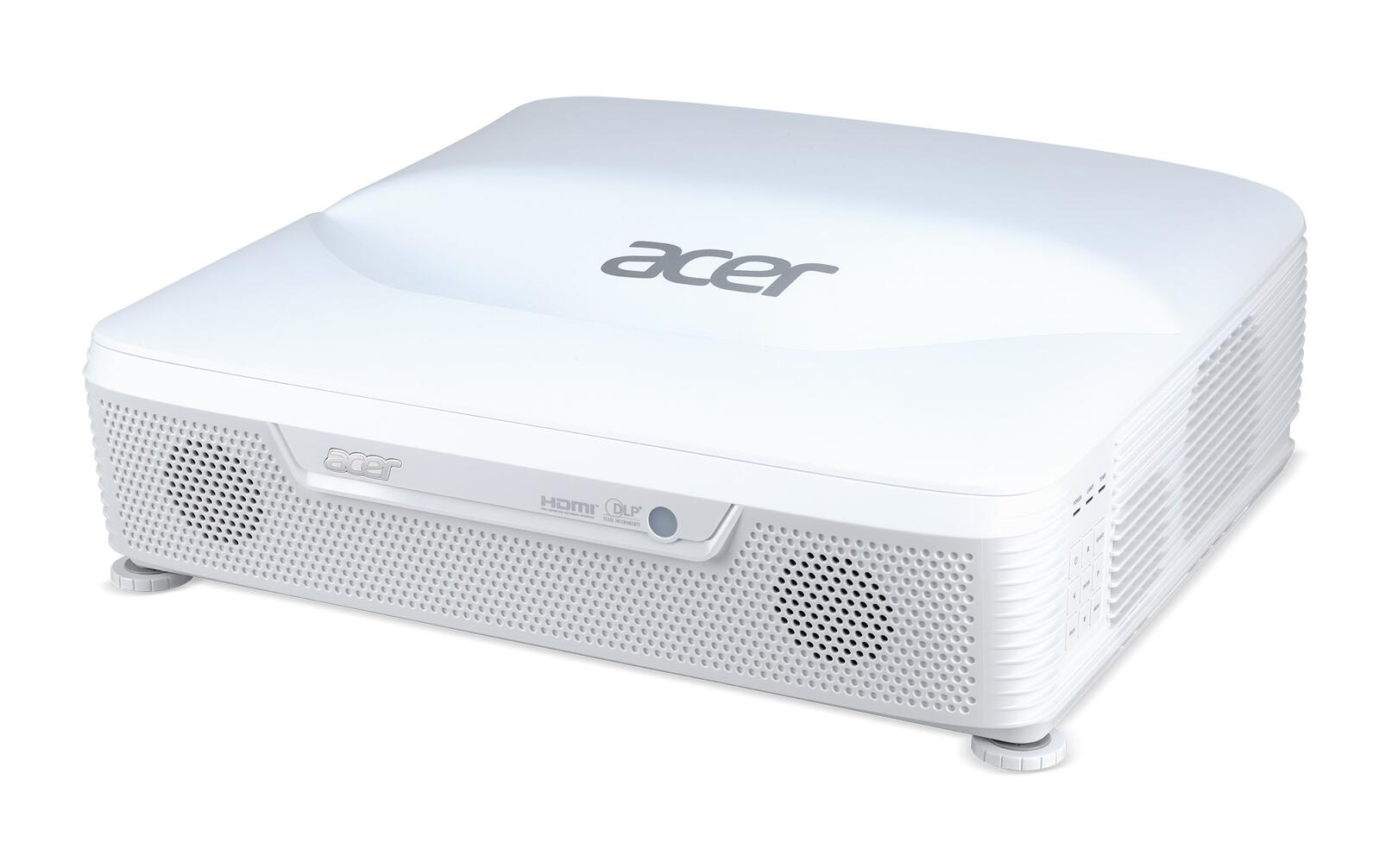 Acer ApexVision L812 Laser Ultrakurzdistanz Beamer 4000 ANSI Lumen + eSmart Expert UKD Rahmen Leinwand 338 cm 133 Zoll