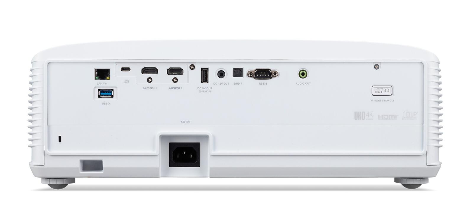 Acer ApexVision L812 Laser Ultrakurzdistanz Beamer 4000 ANSI Lumen + eSmart Expert UKD Rahmen Leinwand 338 cm 133 Zoll