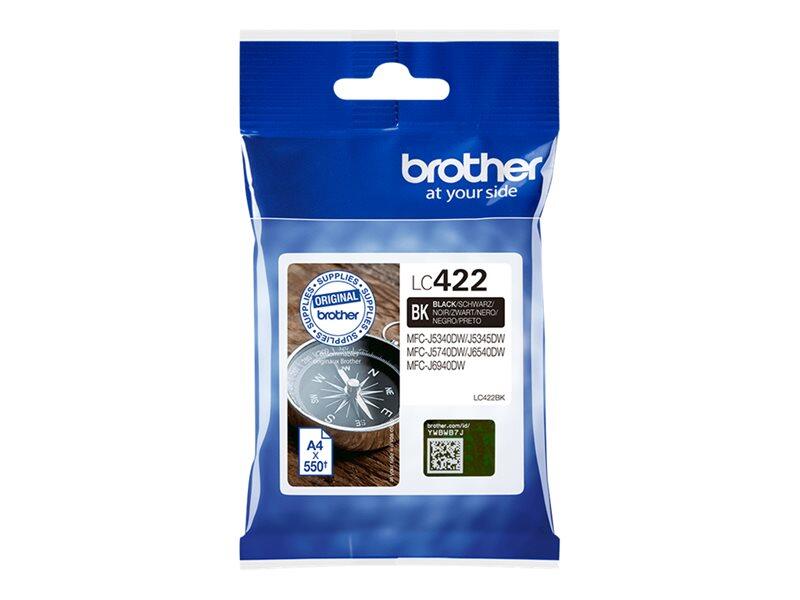 Brother Original LC-422BK Druckerpatrone - schwarz (LC422BK)