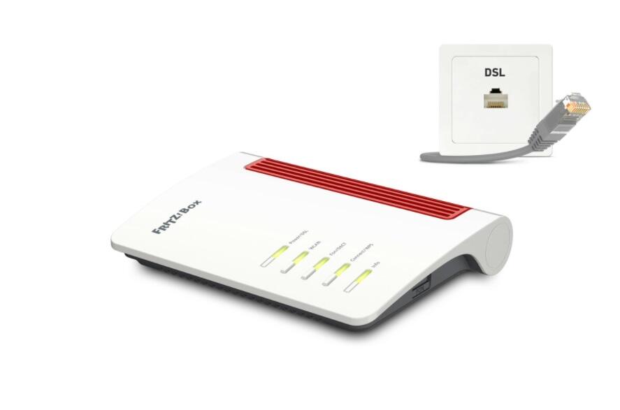 AVM FRITZBox 7510 Wireless Router DSL-Modem GigE 802.11g/n/ax