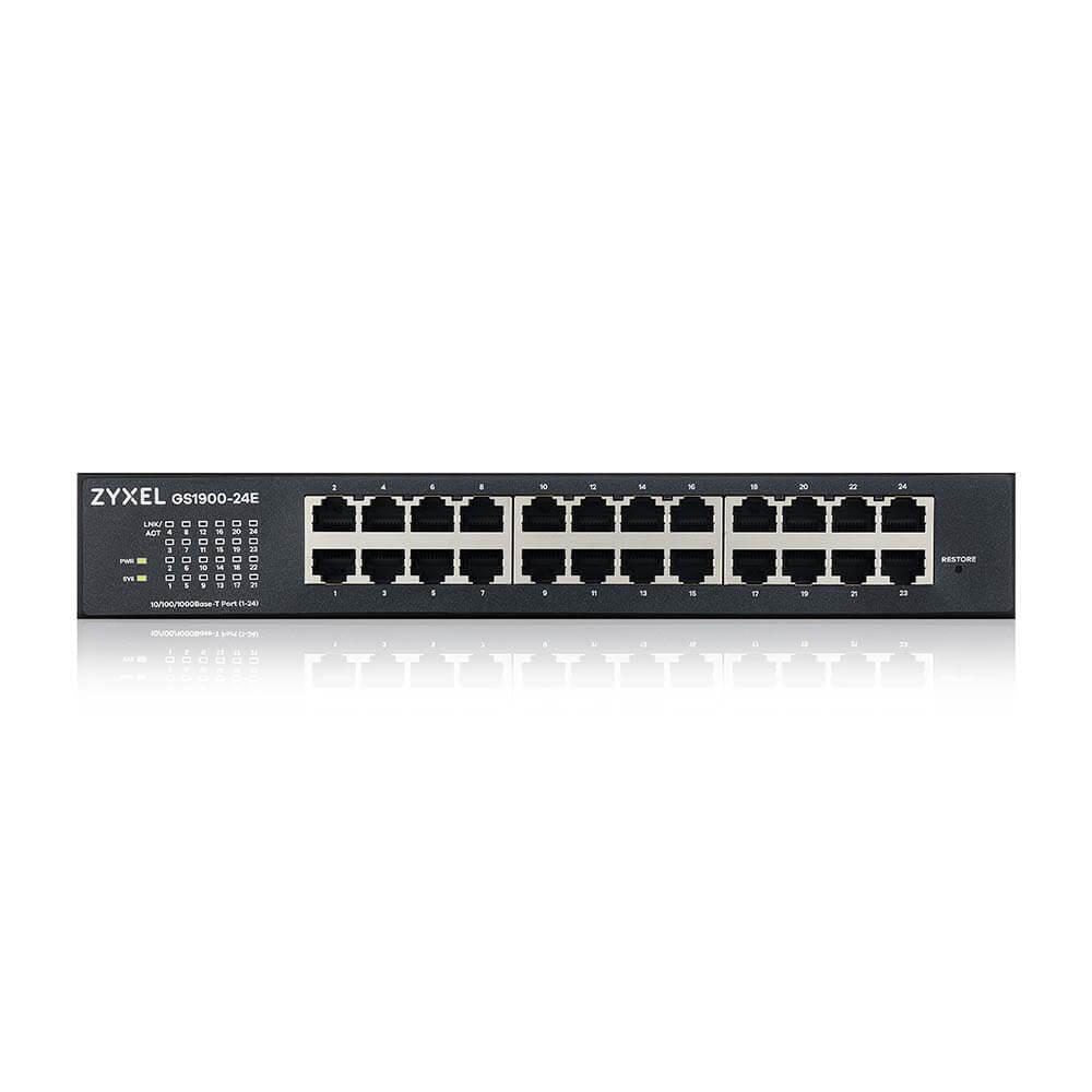 Zyxel Switch 24-Port Gigabit Ethernet 0dBA Smart Managed