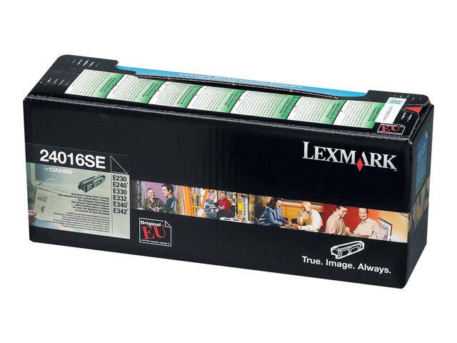 Lexmark Original Toner schwarz 2.500 Seiten (24016SE) für E232/t, E240/n, E330, E332n/tn, E342tn/n