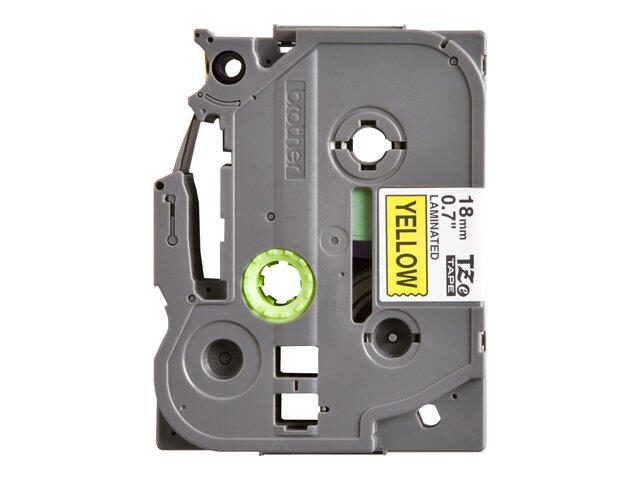 Brother Original P-Touch Farbband schwarz auf gelb (TZE-641)