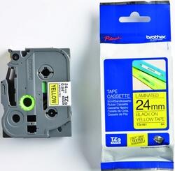 Brother Original P-Touch Farbband schwarz auf gelb (TZE-651)