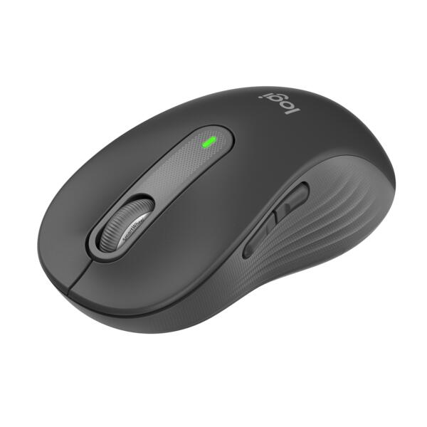Logitech Signature M650L Large Graphite Wireless Maus für die rechte Hand