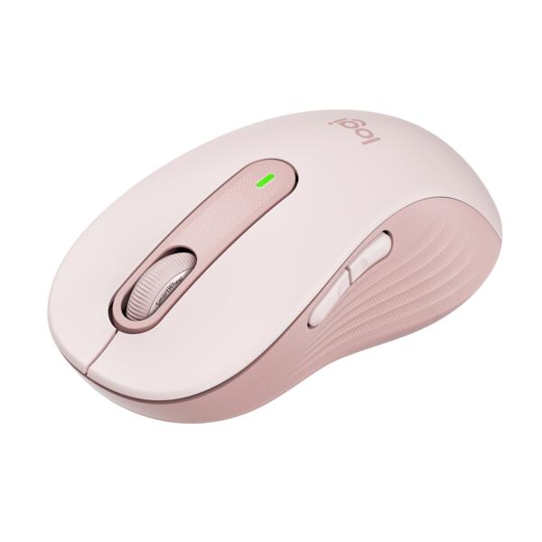 Logitech Signature M650L Large Rose Wireless Maus für die rechte Hand