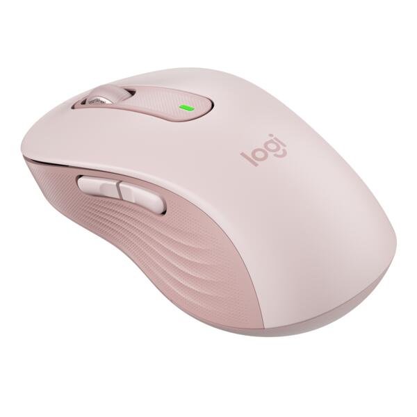 Logitech Signature M650L Large Rose Wireless Maus für die rechte Hand