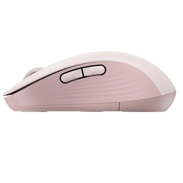 Logitech Signature M650L Large Rose Wireless Maus für die rechte Hand