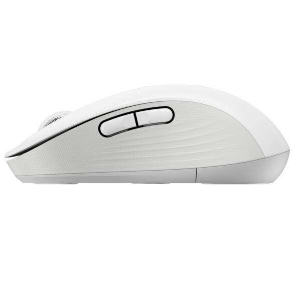 Logitech Signature M650L Large Off-White Wireless Maus für die rechte Hand