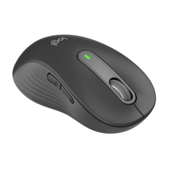 Logitech Signature M650L Large Graphite Wireless Maus für die linke Hand