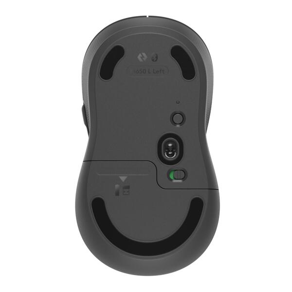 Logitech Signature M650L Large Graphite Wireless Maus für die linke Hand