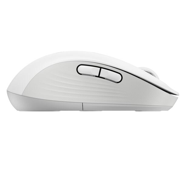 Logitech Signature M650L Large Off-White Wireless Maus für die linke Hand