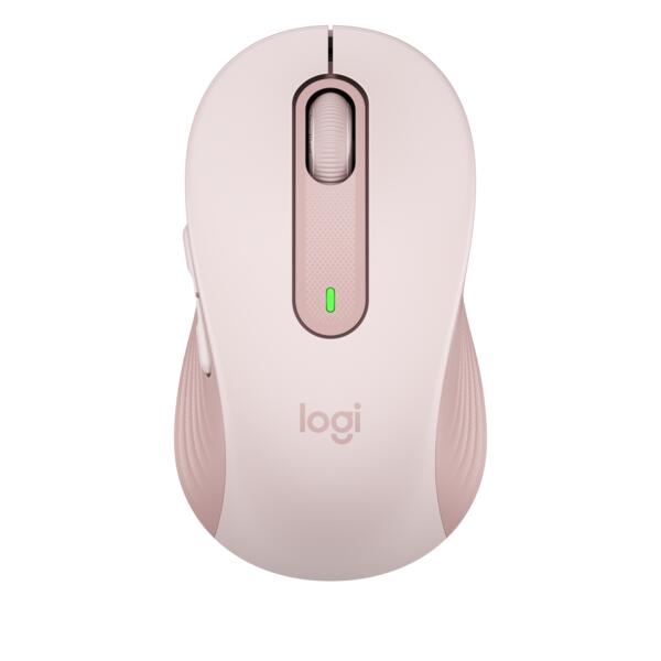 Logitech Signature M650 Medium Rose Wireless Maus für die rechte Hand