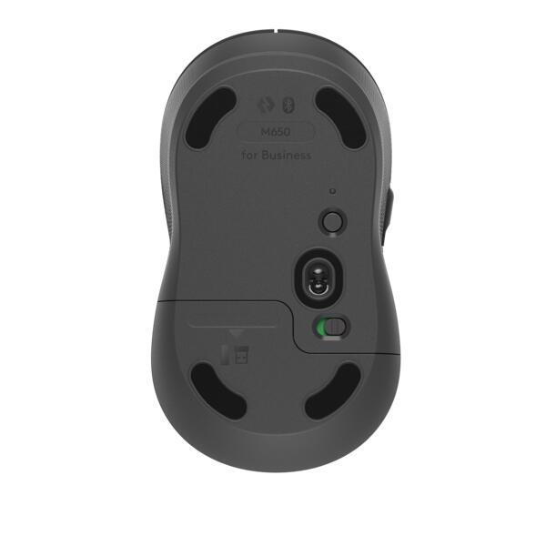 Logitech Signature M650 Medium Graphite Wireless Maus für die rechte Hand (for Business)