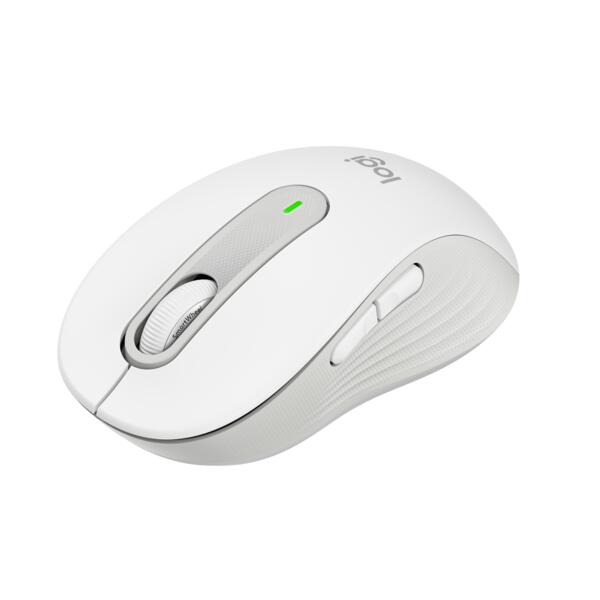 Logitech Signature M650 Medium Off-White Wireless Maus für die rechte Hand