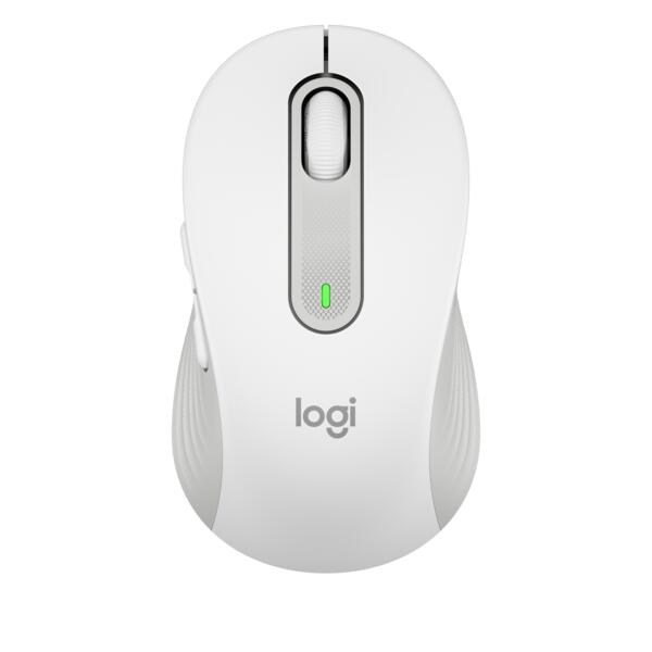 Logitech Signature M650 Medium Off-White Wireless Maus für die rechte Hand (for Business)