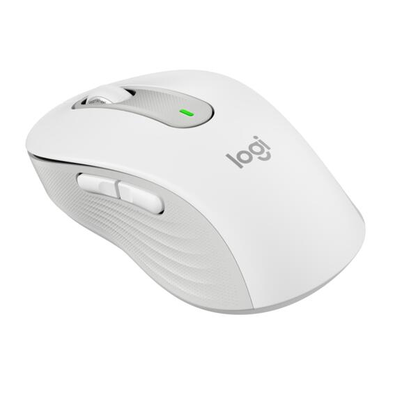 Logitech Signature M650 Medium Off-White Wireless Maus für die rechte Hand (for Business)