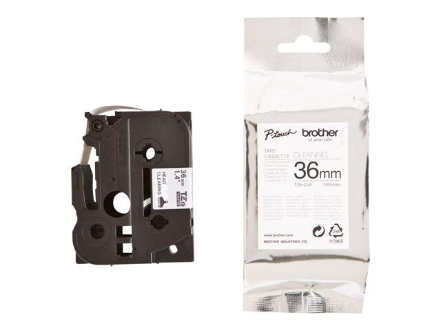 Brother TZe CL6 - Reinigungsband - Rolle (3,6 cm x 2,5 m) - 1 Rolle(n) - für P-Touch PT-3600, PT-530, PT-9200DX, PT-9200