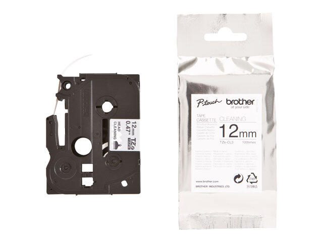 Brother TZe CL3 - Reinigungsband - Rolle (1,2 cm) - 1 Blatt - für P-Touch GL-H105, PT-1080, 1250, 1290, 1830, 1950, 2430