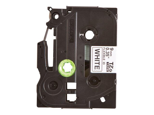 Brother TZe FX221 - Flexitape - Schwarz auf Weiß - Rolle (0,9 cm x 8 m) - 1 Rolle(n) - für P-Touch PT-1000, 1005, 1010,