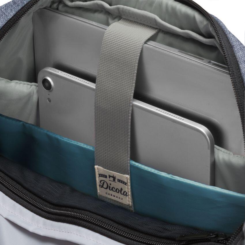 DICOTA Eco Motion 13'-15,6' Notebook-Rucksack/Tragetasche - Denim Blue