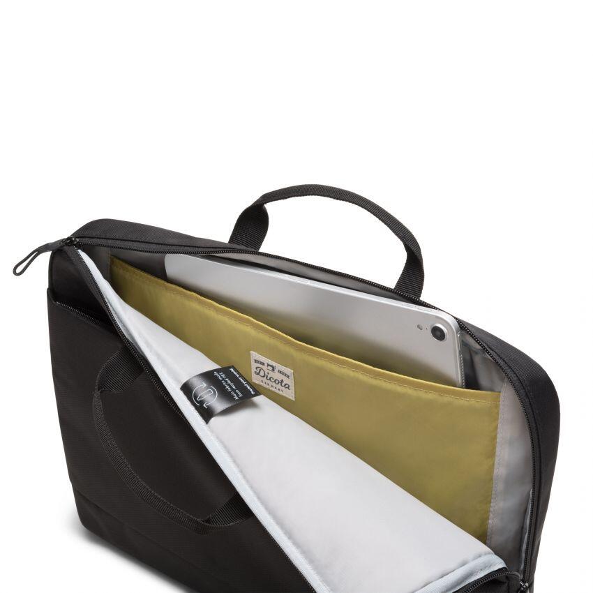 DICOTA Slim Eco Motion 10'-11,6' Notebook-Tasche - Schwarz